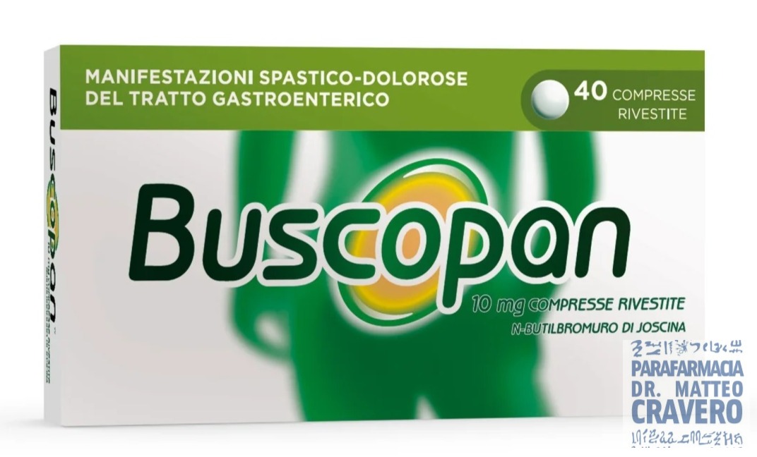 BUSCOPAN 40 COMPRESSE RIVESTITE 10MG