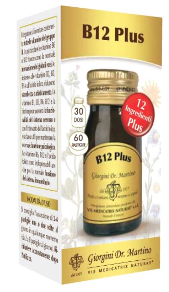 B12 PLUS 60 PASTIGLIE