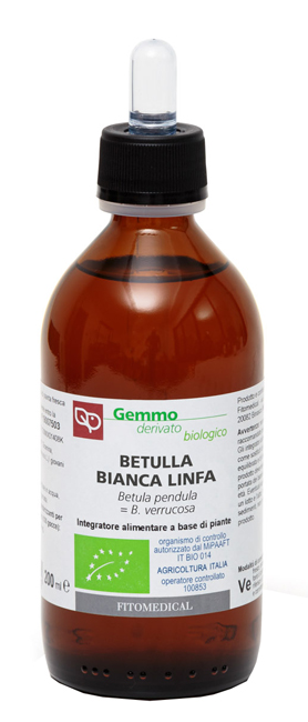 BETULLA LINFA MACERATO GLICERICO 200ML BIO