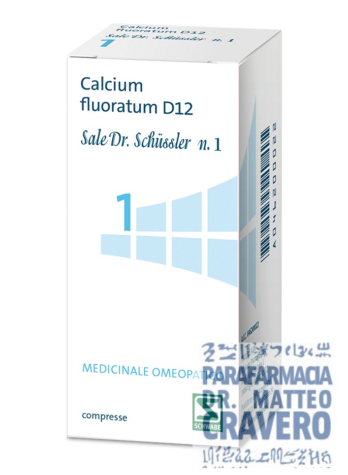 CALCIUM Fluoratum 1 D12 200 compresse
