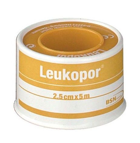 CEROTTO ROCCHETTO LEUKOPOR 2,5 X 500 CM