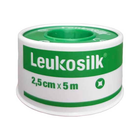 CEROTTO ROCCHETTO  LEUKOSILK 2,5 X 500CM