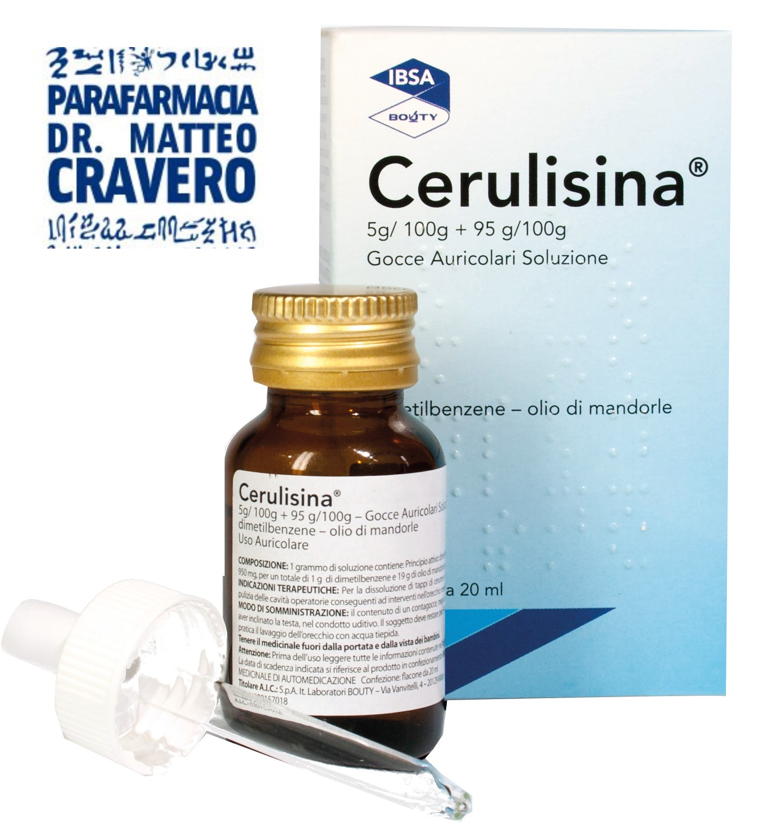 CERULISINA GOCCE OTO 20ML