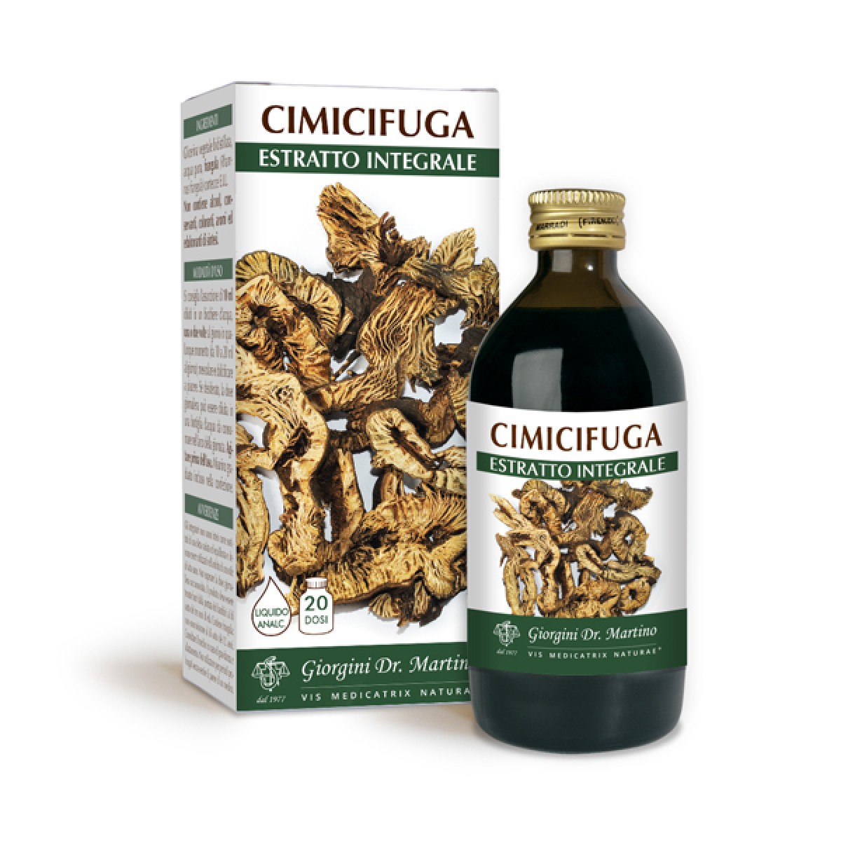 CIMIFUGA ESTRATTO INTEGRALE ANALCOOLICO 200ML