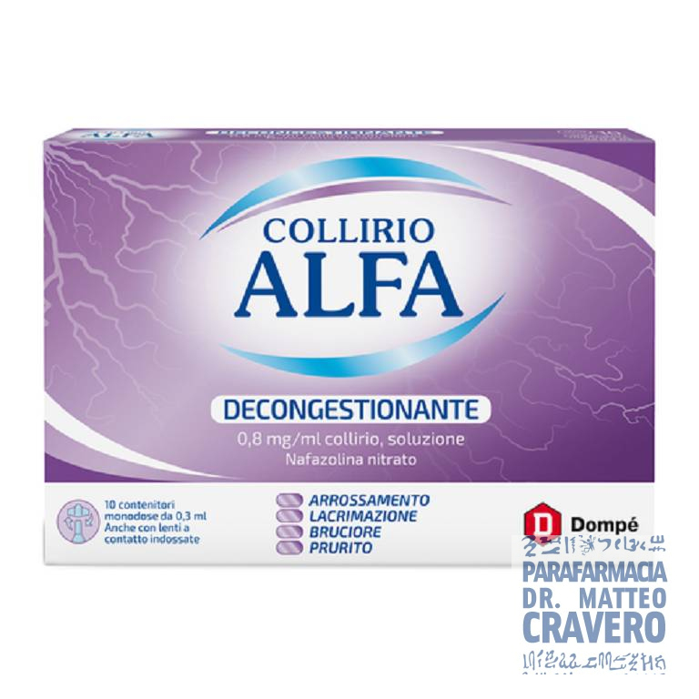 COLLIRIO ALFA DECONGESTIONANTE MONODOSE