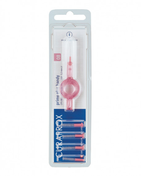 Curaprox Prime plus Handy rosa 5 pezzi CPS 08