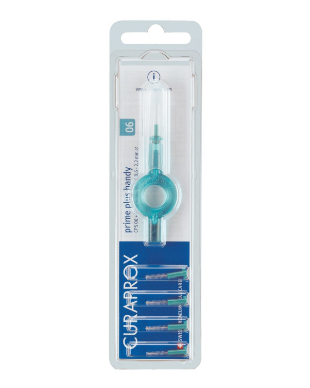 Curaprox Prime plus Handy turchese 5 pezzi CPS 06