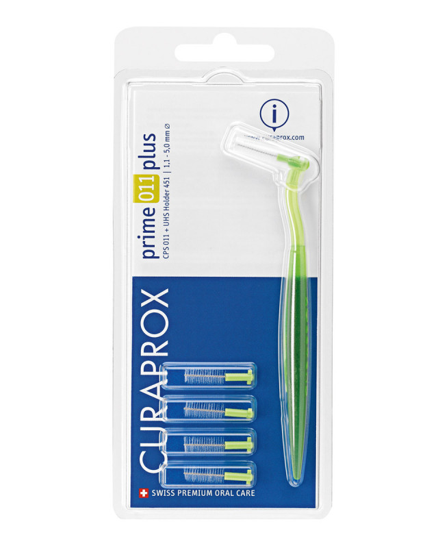 Curaprox prime plus verde 5 pezzi CPS 11