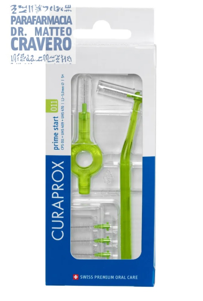 Curaprox prime start verde 5 pezzi CPS 11