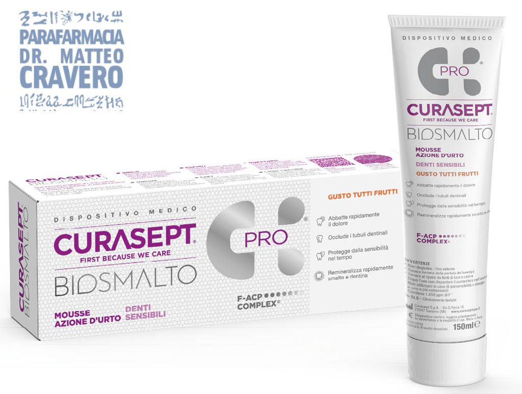Curasept Biosmalto Mousse Denti Sensibili 50ml