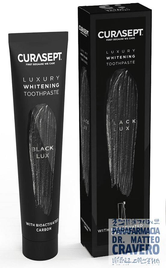 CURASEPT BLACK LUXURY WHITE 75ML