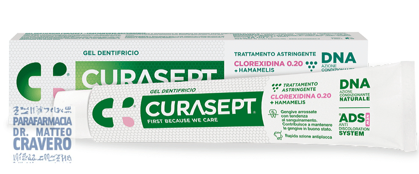 Curasept Gel Dentifricio 0,20 ADS Astringente