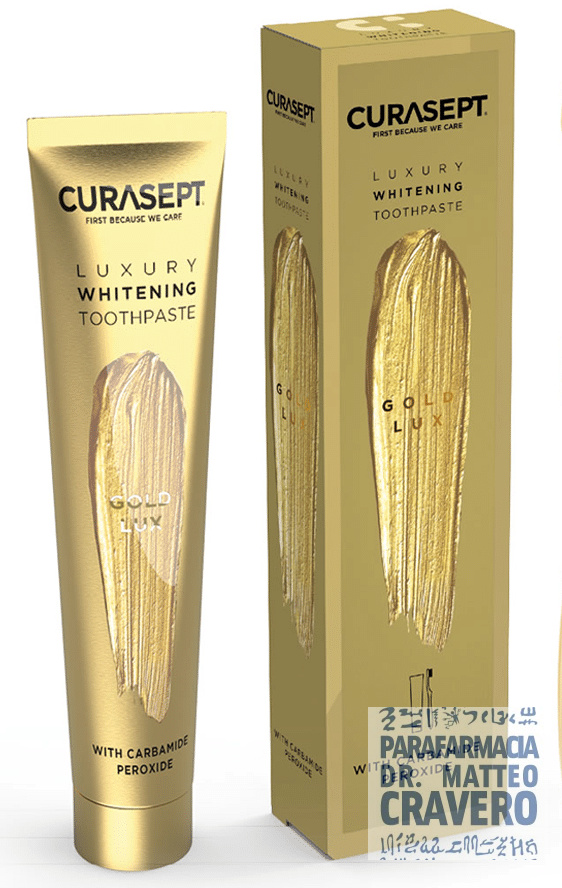 CURASEPT GOLD LUXURY WHITE 75ML