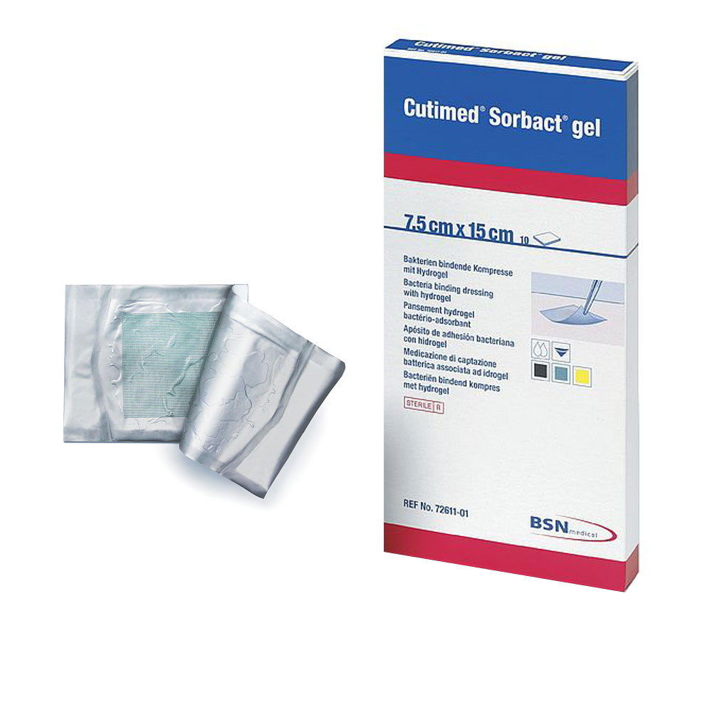 CUTIMED SORBACT IGEL 7,5X15CM