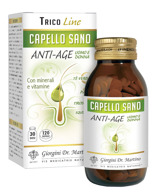 CAPELLO SANO ANTI ETÀ 120 PASTIGLIE