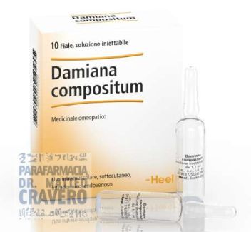 DAMIANA compositum 10 fiale 2,2ml HEEL