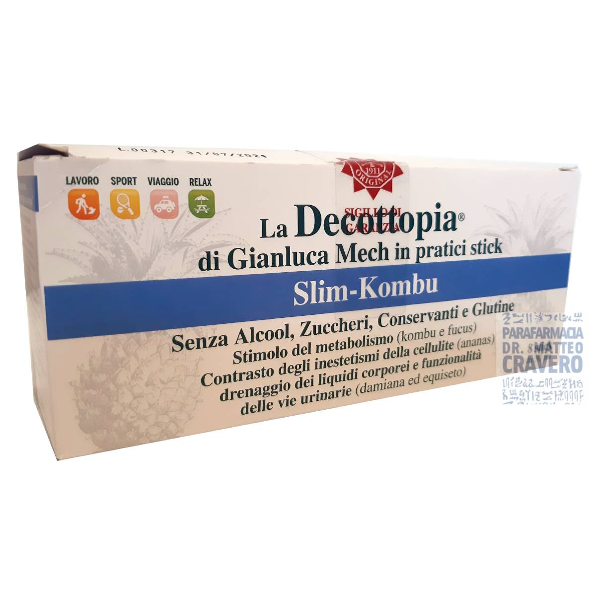 Decopocket slim kombu 8 stick