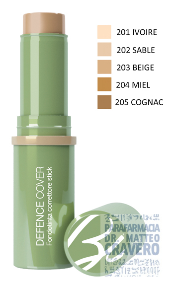 Defence cover fondotinta correttore stick 201 Ivoire