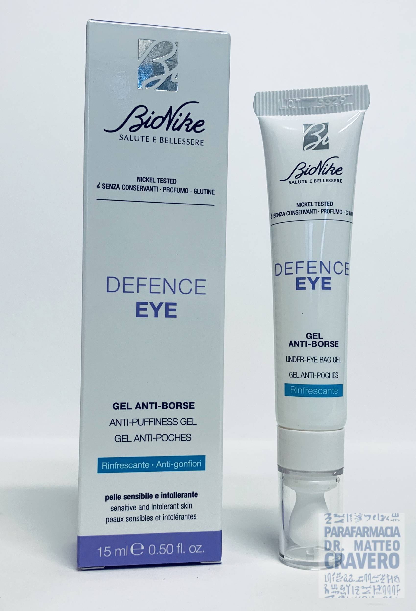 Defence Eye Gel Rinfrescante Antiborse
