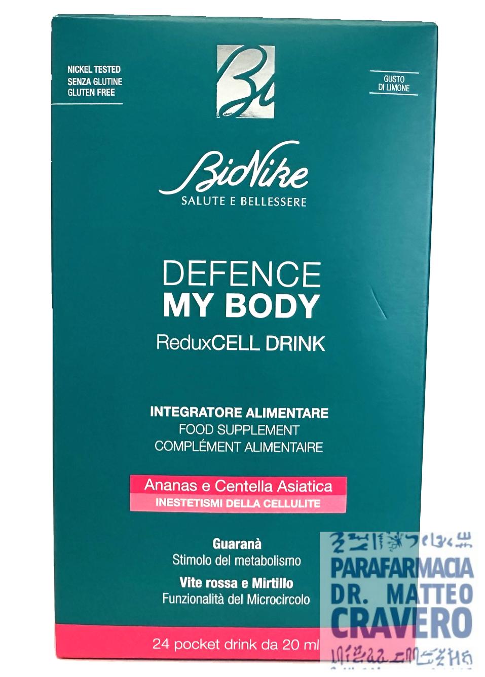 DEFENCE MY BODY REDUXCELL DRINK 24 POCKET