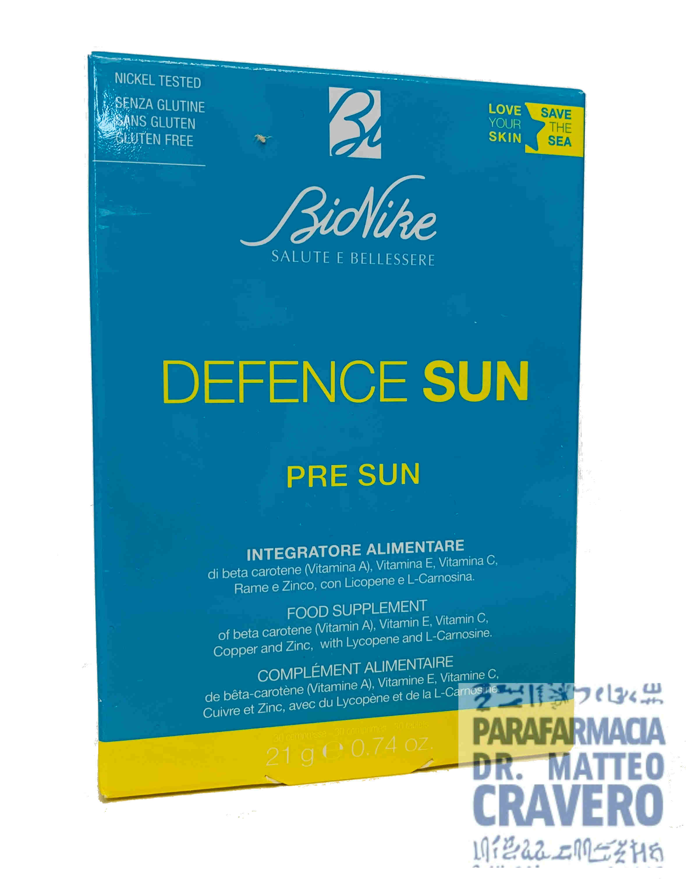 DEFENCE SUN INTEGRATORE ALIMENTARE 30 compresse