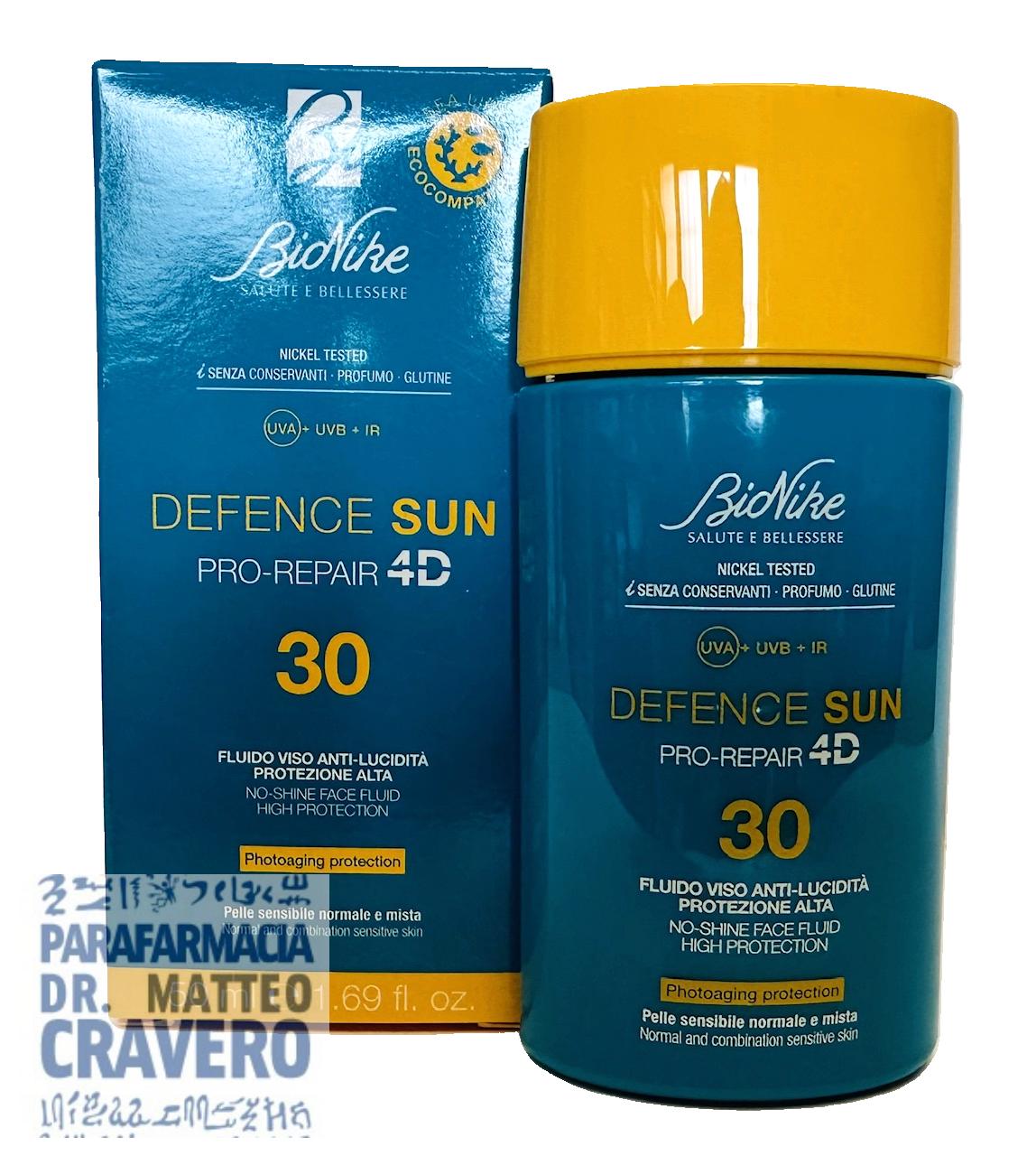 Defence SUN SPF 30 Fluido Antilucidità 50ml