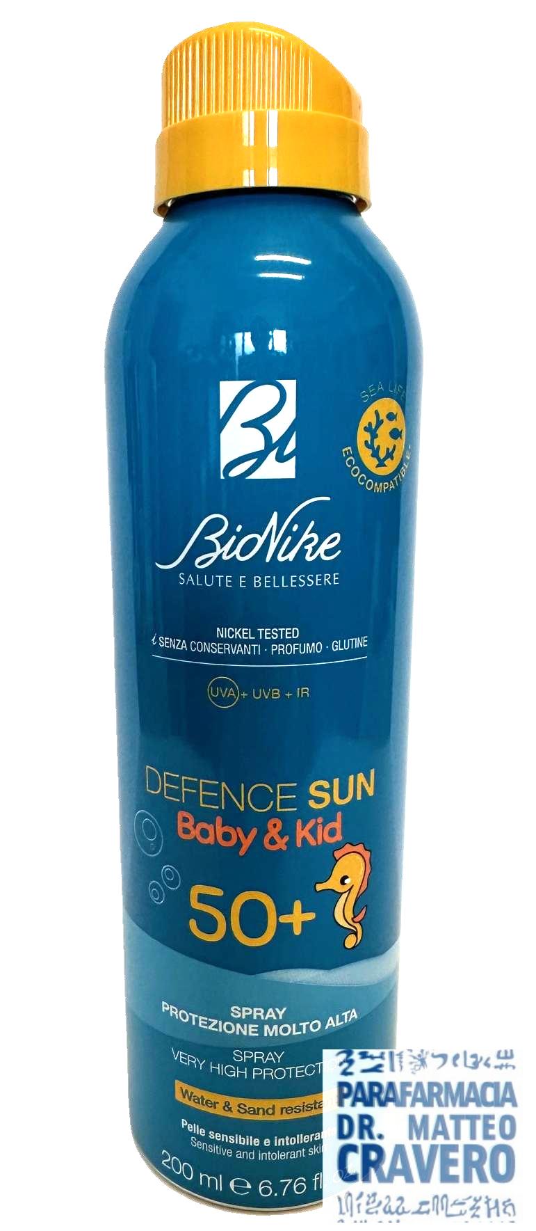 DEFENCE SUN SPF50+ BABY&KID SPRAY 200ML