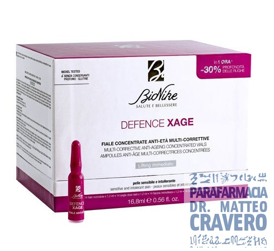 DEFENCE XAGE 14 FIALE CONCENTRATE ANTIETA'