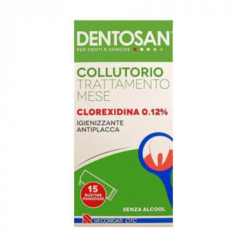 DENTOSAN COLLUTTORIO monodose 12% 15 bustine