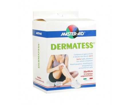 DERMATESS GARZA tessuto non tessuto 36X40 12PZ