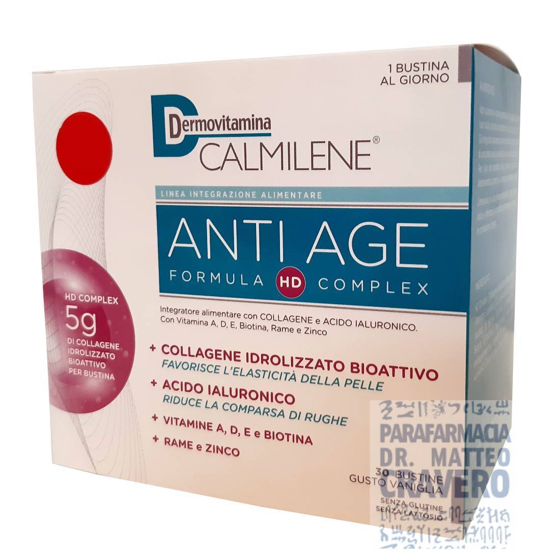 Dermovitamina calmilene antiage acido ialuronico