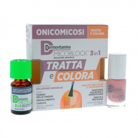 DERMOVITAMINA Micoblock Tratta e Colora