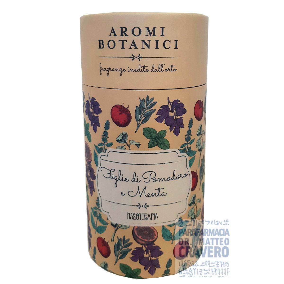 Diffusore con bastoncini Foglie di pomodoro e menta