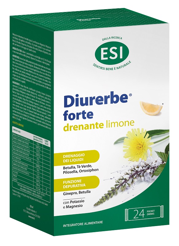 DIURERBE FORTE LIMONE 24 POCKET DRINK