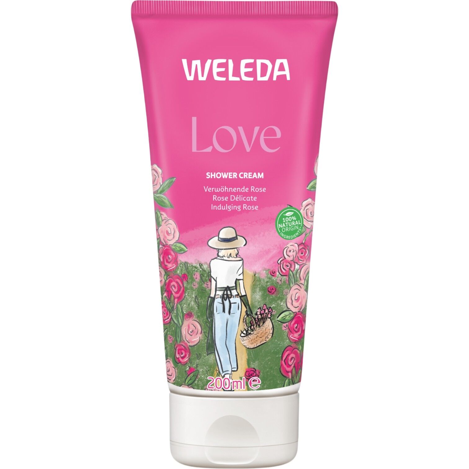 DOCCIA CREMOSA LOVE ROSA 200ML