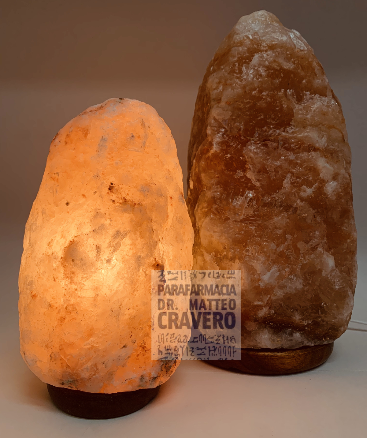 Lampada di sale rosa 2-3kg dolmen