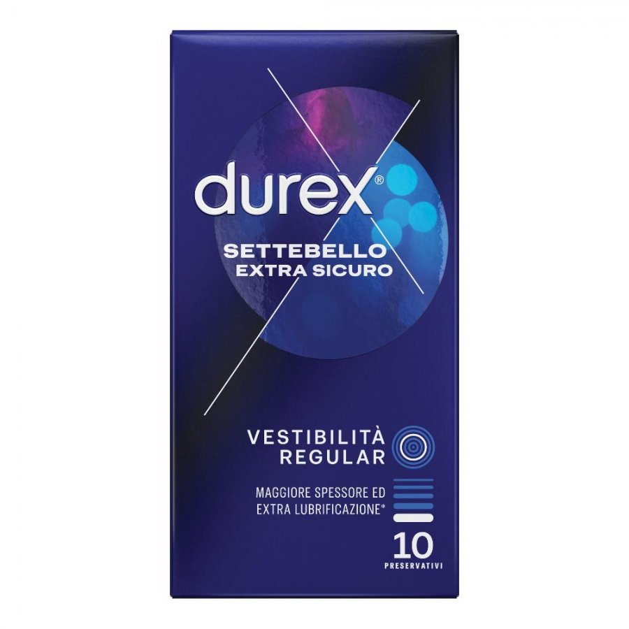 DUREX SETTEBELLO EXTRA SICURO 10 PEZZI