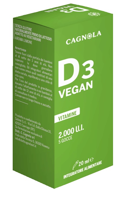 VITAMINA D3 VEGAN 2000UI 20 ML
