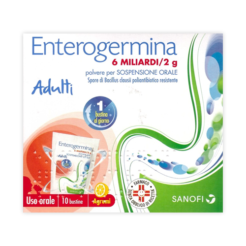 ENTEROGERMINA OS 9 BUSTINE 6 MILIARDI 2G
