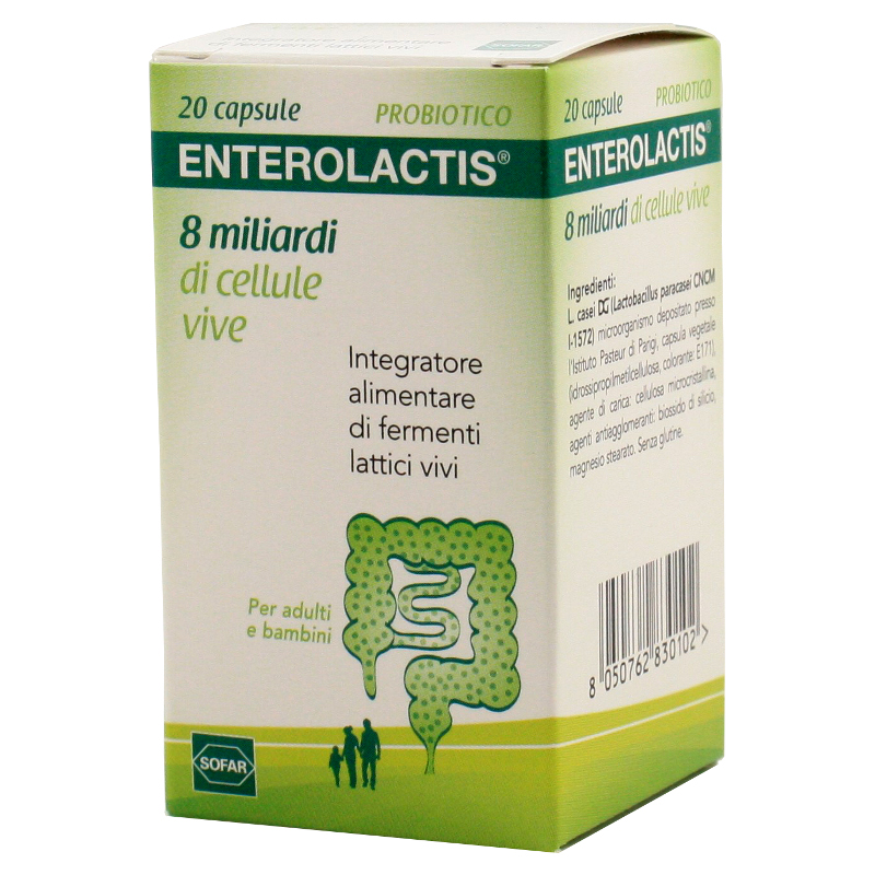 ENTEROLACTIS 20 CAPSULE