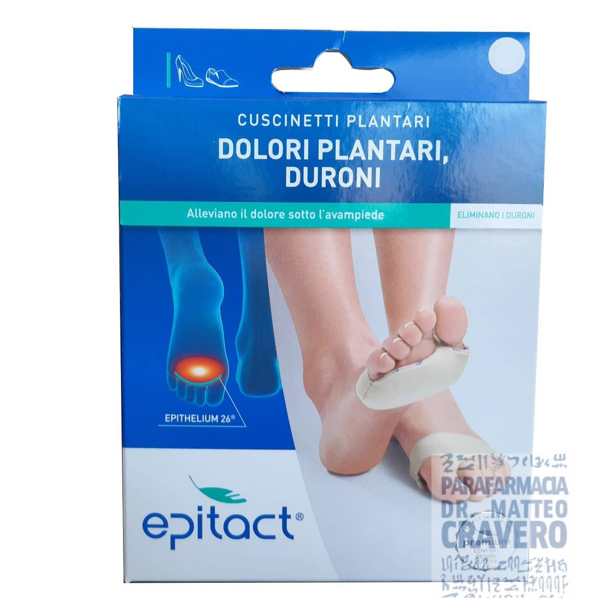 EPITACT Cuscinetto Plantare Taglia L