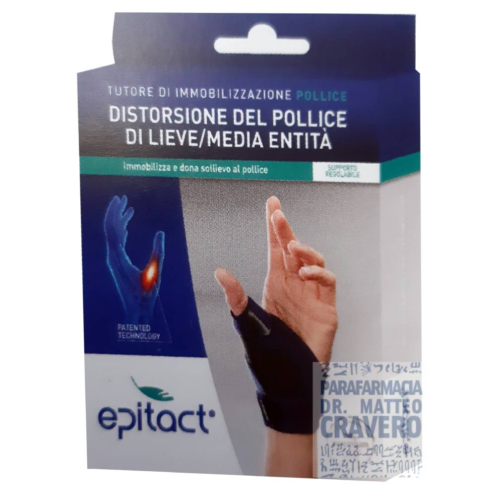 Epitact tutore immobilizzazione pollice destra S