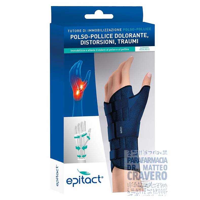 Epitact tutore immobilizzazione polso pollice sinistra L