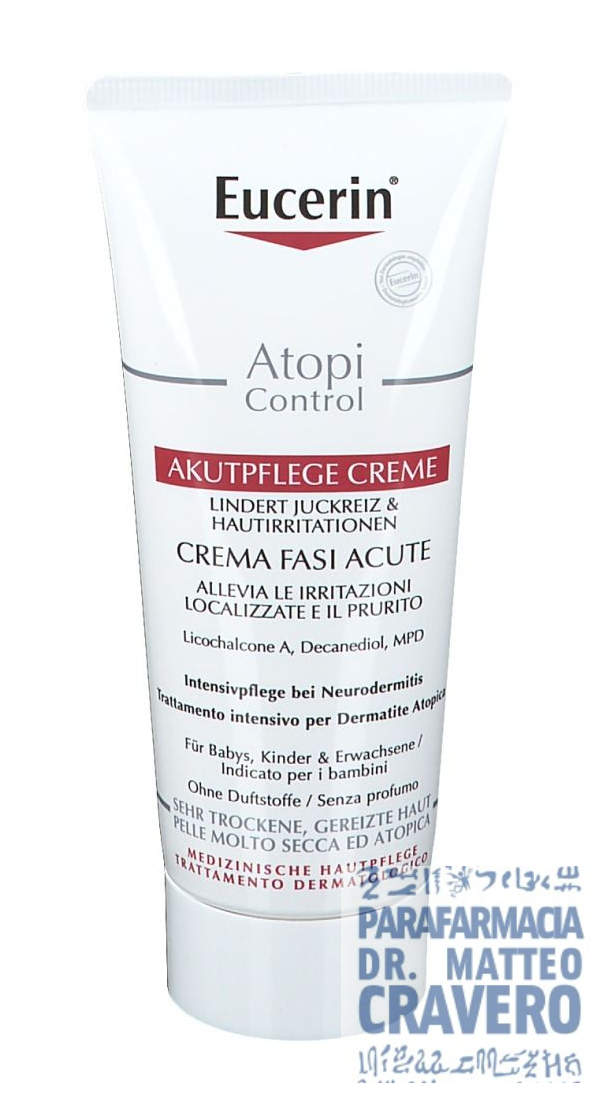 EUCERIN ATOPIC CREMA FASI ACUTE 100ML