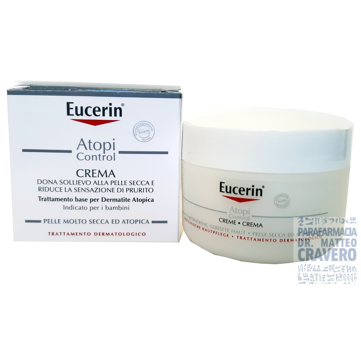 Eucerin Atopicontrol crema zone specifiche