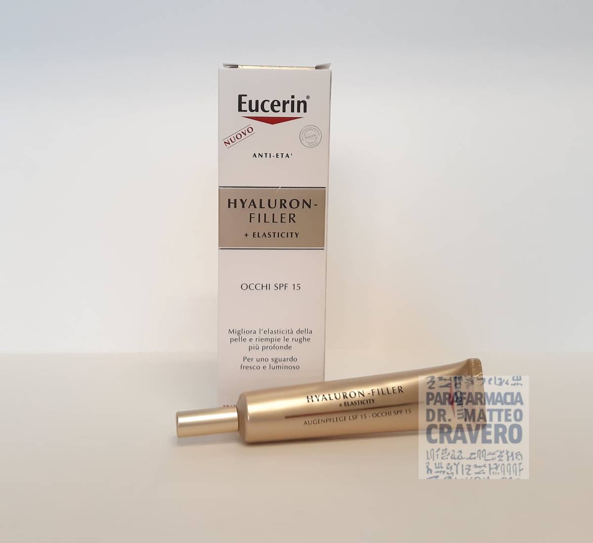 Eucerin Hyaluron Filler Elasticity contorno occhi