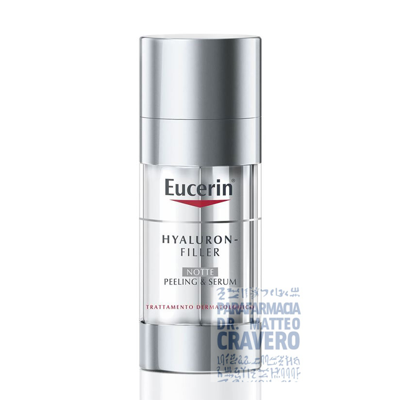 Eucerin Hyaluron filler peeling and serum notte