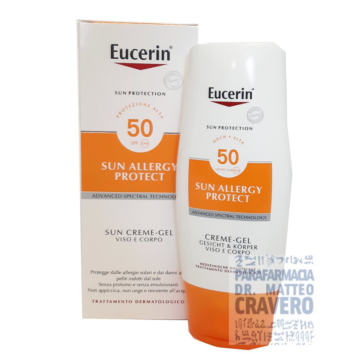 Eucerin Sun Crema Gel Allergy FP50