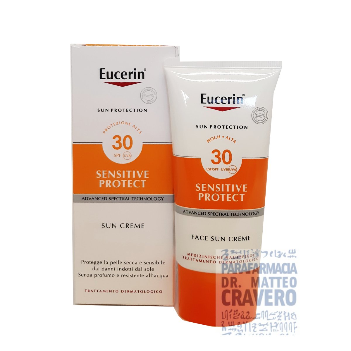 Eucerin Sun Crema Viso FP30