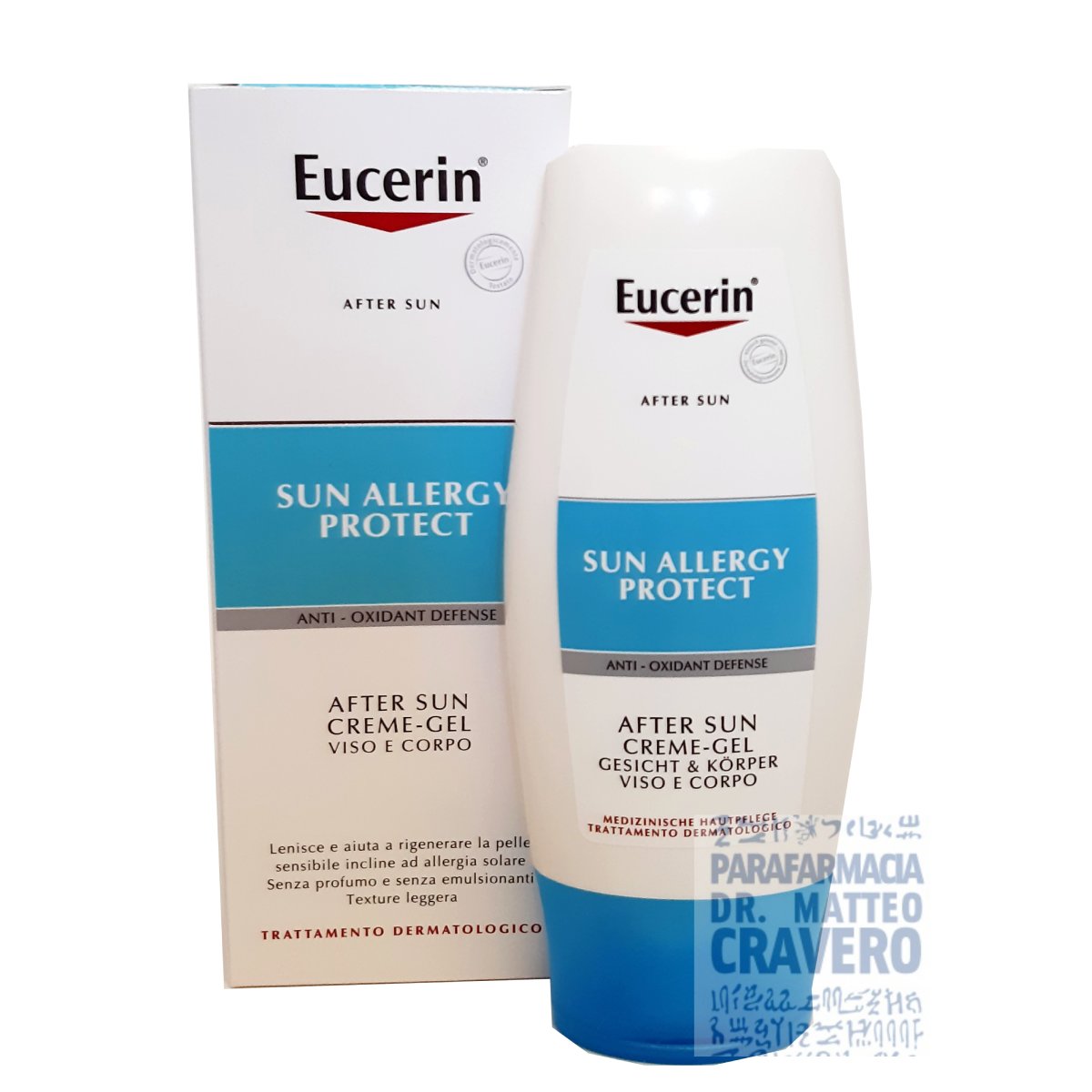 Eucerin Sun Doposole Crema Gel Allergy